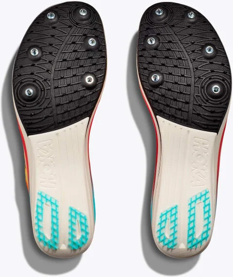 HOKA Cielo FLYX Shoes in Black/Yuzu - Image 7