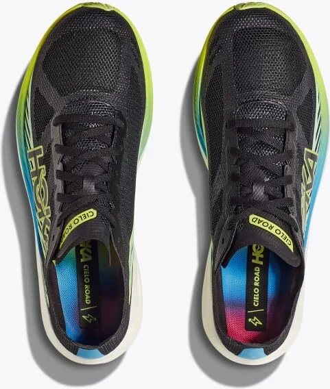 HOKA Cielo Road Shoes in Black/Multi - Image 2