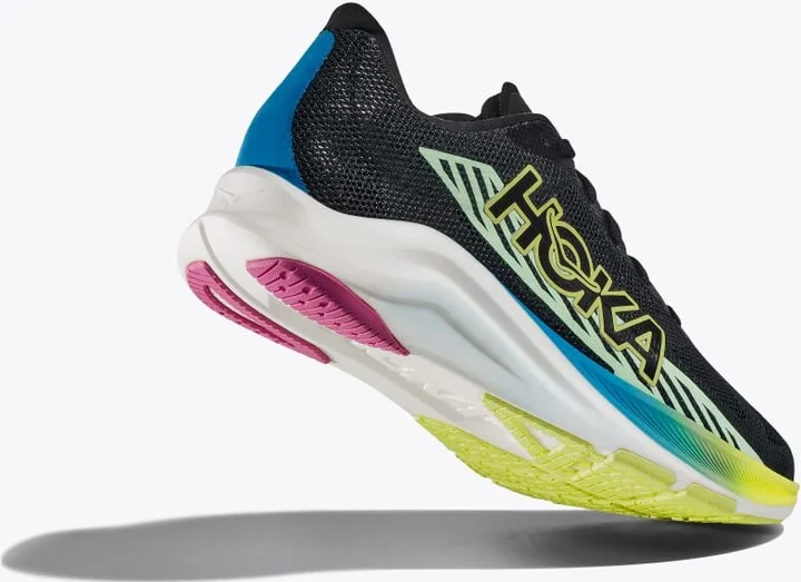 HOKA Cielo Road Shoes in Black/Multi - Image 4