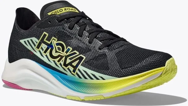 HOKA Cielo Road Shoes in Black/Multi - Image 6