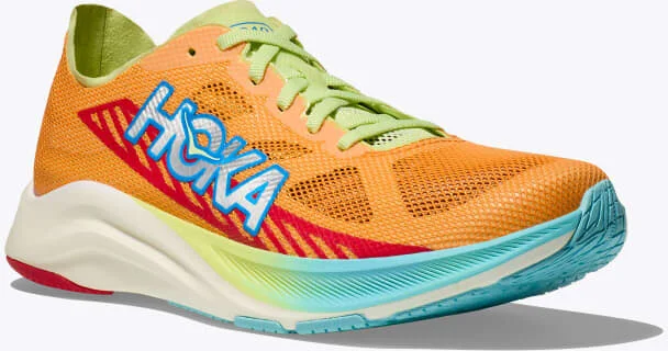 HOKA Cielo Road Shoes in Solar Flare/Celery Juice - Image 6