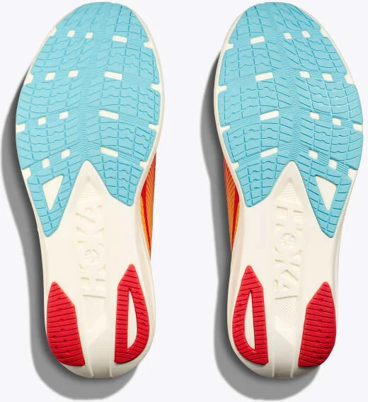 HOKA Cielo Road Shoes in Solar Flare/Celery Juice - Image 7
