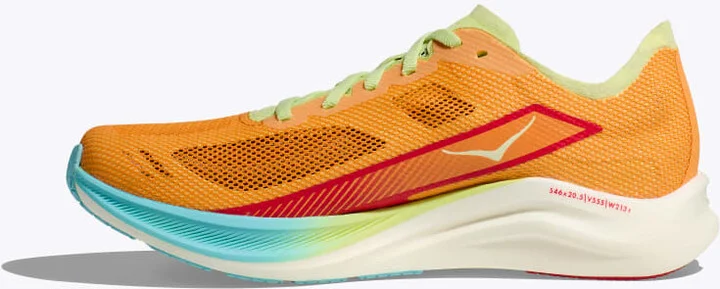 HOKA Cielo Road Shoes in Solar Flare/Celery Juice - Image 8