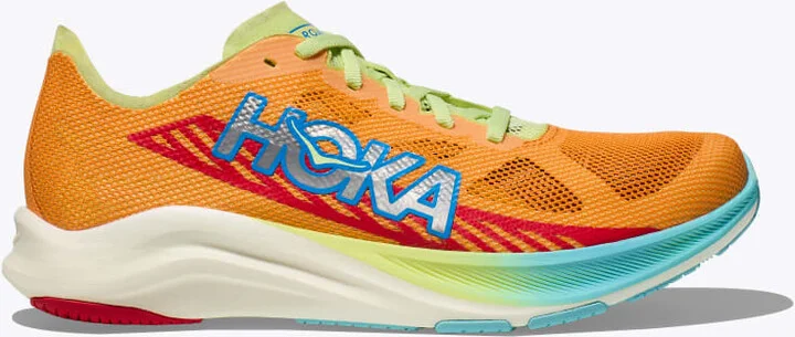 HOKA Cielo Road Shoes in Solar Flare/Celery Juice