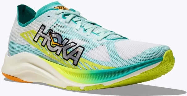HOKA Cielo Road Shoes in White/Ceramic - Image 6
