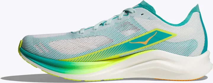 HOKA Cielo Road Shoes in White/Ceramic - Image 8