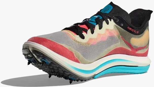 HOKA Cielo X 3 LD Shoes in Black/Yuzu - Image 3