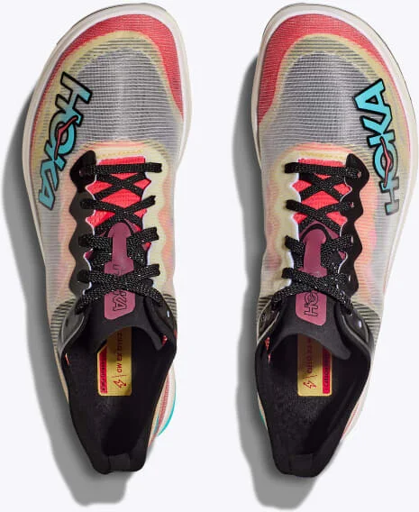 HOKA Cielo X 3 MD Shoes in Black/Yuzu - Image 2