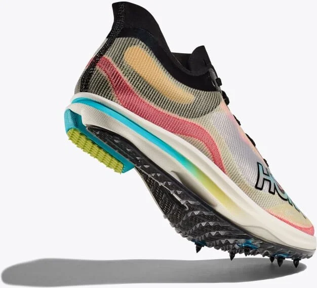 HOKA Cielo X 3 MD Shoes in Black/Yuzu - Image 4