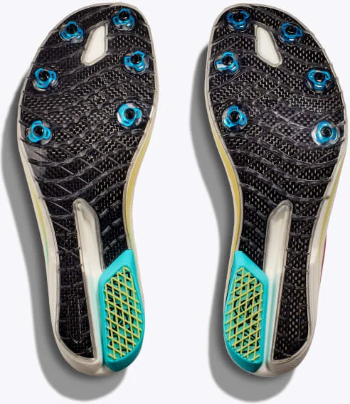 HOKA Cielo X 3 MD Shoes in Black/Yuzu - Image 7