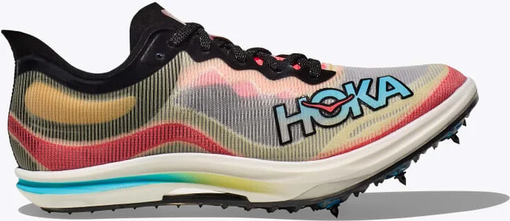 HOKA Cielo X 3 MD Shoes in Black/Yuzu
