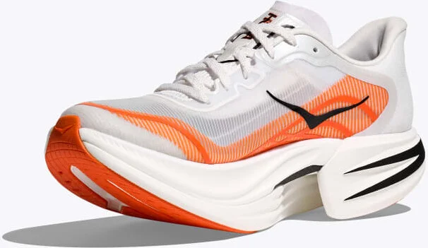 HOKA Cielo X1 2.0 Shoes in Frost/Lava - Image 3