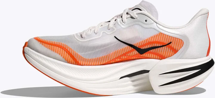 HOKA Cielo X1 2.0 Shoes in Frost/Lava - Image 8
