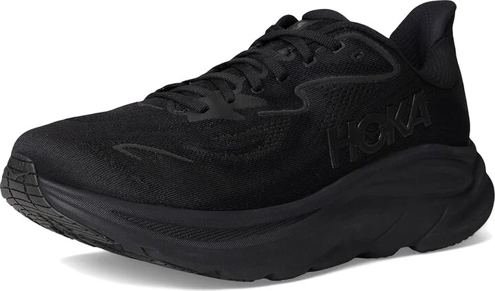 Hoka Clifton 10 Men's Shoes Black/Black : 16 D - Medium, Synthetic - Image 5