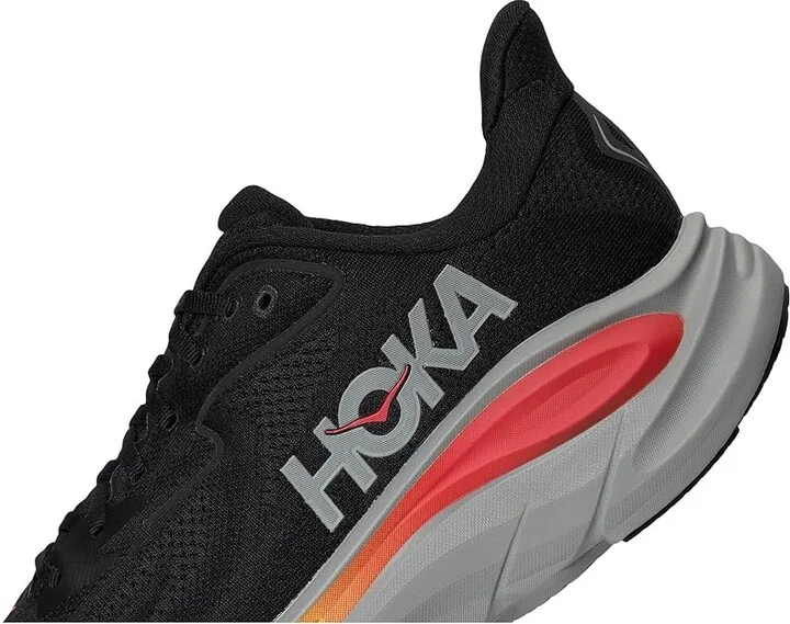 Hoka Clifton 10 Men's Shoes Black/Galactic Grey : 14 D - Medium, Synthetic - Image 7