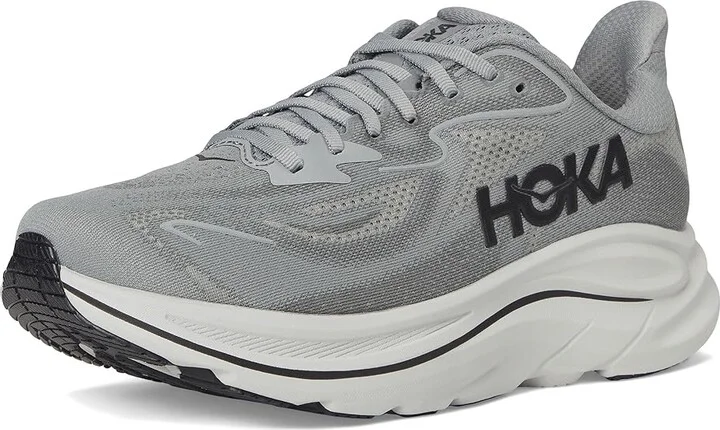 Hoka Clifton 10 Men's Shoes Galactic Grey/Asteroid : 14 D - Medium, Synthetic - Image 5