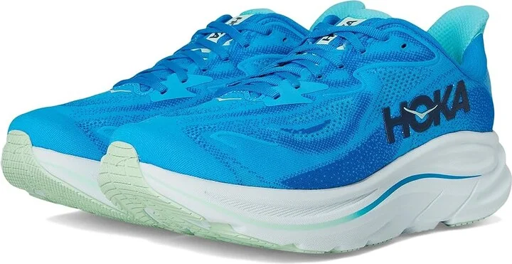 Hoka Clifton 10 Men's Shoes Hoka Blue/Skyward Blue : 16 D - Medium, Synthetic