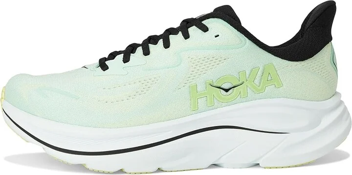 Hoka Clifton 10 Men's Shoes Mint Fluorite/Luna Moth : 9 D - Medium, Synthetic - Image 6