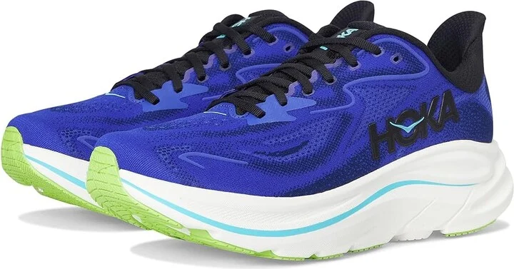 Hoka Clifton 10 Men's Shoes Night Sky/Midnight Blue : 13 D - Medium, Synthetic