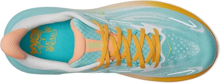 Hoka Clifton 10 Men's Shoes White 1 : 10.5 D - Medium, Synthetic - Image 2