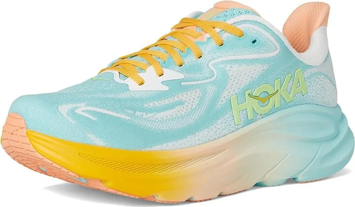Hoka Clifton 10 Men's Shoes White 1 : 10.5 D - Medium, Synthetic - Image 5