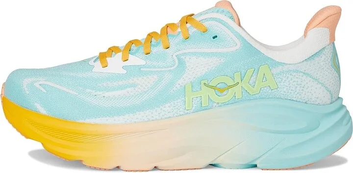 Hoka Clifton 10 Men's Shoes White 1 : 10.5 D - Medium, Synthetic - Image 6