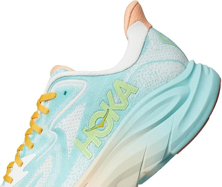 Hoka Clifton 10 Men's Shoes White 1 : 10.5 D - Medium, Synthetic - Image 7