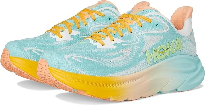 Hoka Clifton 10 Men's Shoes White 1 : 10.5 D - Medium, Synthetic