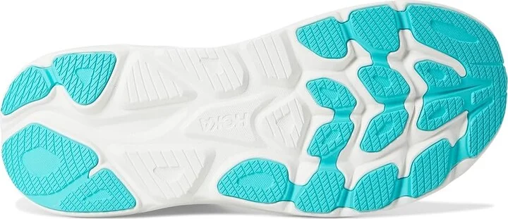 Hoka Clifton 10 Men's Shoes White/Skyward Blue : 11 D - Medium, Synthetic - Image 3