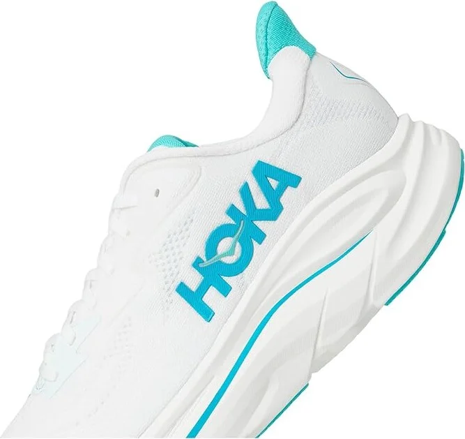 Hoka Clifton 10 Men's Shoes White/Skyward Blue : 11 D - Medium, Synthetic - Image 7
