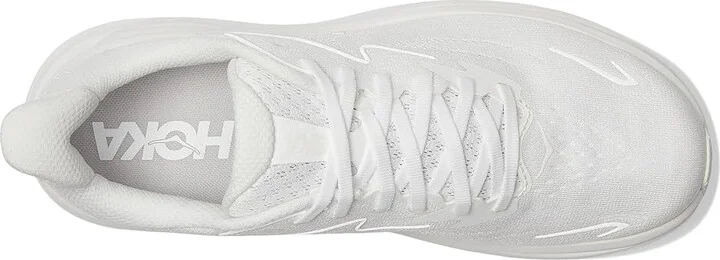 Hoka Clifton 10 Men's Shoes White/White : 10.5 D - Medium, Synthetic - Image 2