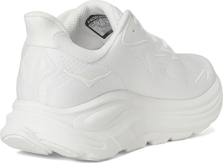 Hoka Clifton 10 Men's Shoes White/White : 10.5 D - Medium, Synthetic - Image 4