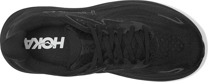 Hoka Clifton 10 Women's Shoes Black/Black : 5.5 B - Medium - Image 2