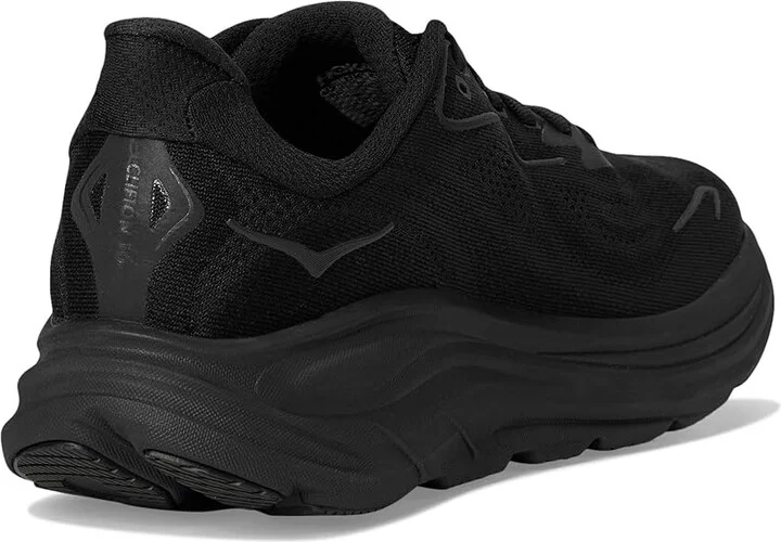 Hoka Clifton 10 Women's Shoes Black/Black : 5.5 B - Medium - Image 4