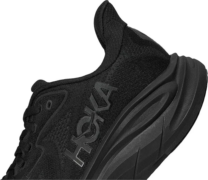 Hoka Clifton 10 Women's Shoes Black/Black : 5.5 B - Medium - Image 7