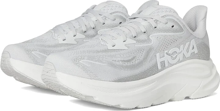 Hoka Clifton 10 Women's Shoes Cosmic Grey/Stardust : 6.5 B - Medium