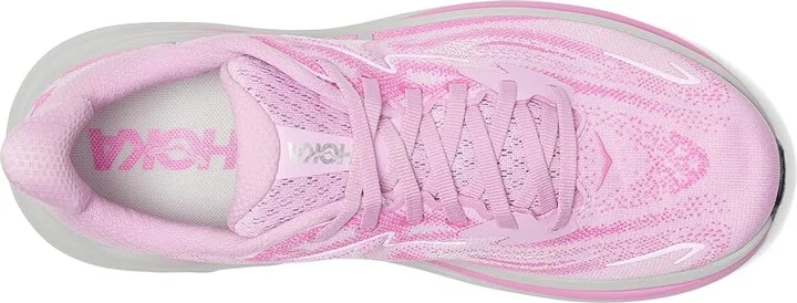Hoka Clifton 10 Women's Shoes Flower Nectar/Neon Fuchsia : 5.5 B - Medium - Image 2