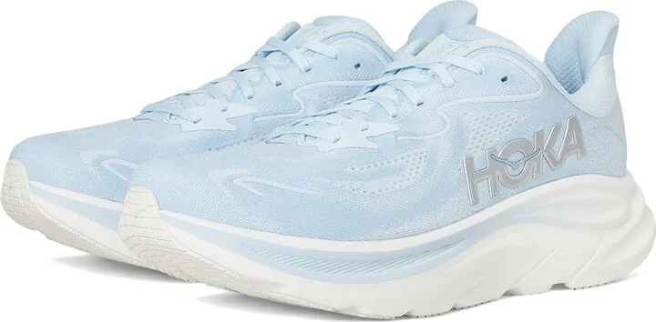 Hoka Clifton 10 Women's Shoes Glacier Blue/Silver : 8.5 B - Medium