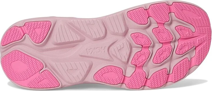 Hoka Clifton 10 Women's Shoes Rose Cream/Dried Rose : 5.5 D - Wide - Image 3