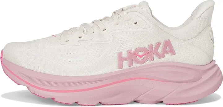 Hoka Clifton 10 Women's Shoes Rose Cream/Dried Rose : 5.5 D - Wide - Image 6