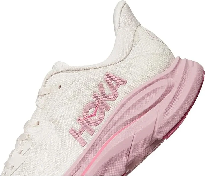 Hoka Clifton 10 Women's Shoes Rose Cream/Dried Rose : 5.5 D - Wide - Image 7