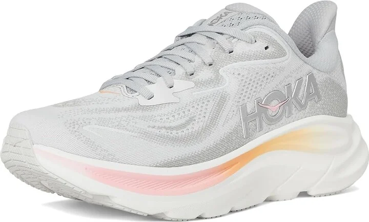 Hoka Clifton 10 Women's Shoes Stardust/Cosmic Grey : 7 B - Medium - Image 5