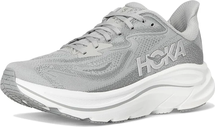 Hoka Clifton 10 Women's Shoes Stellar Grey/Galactic Grey : 6 B - Medium - Image 5