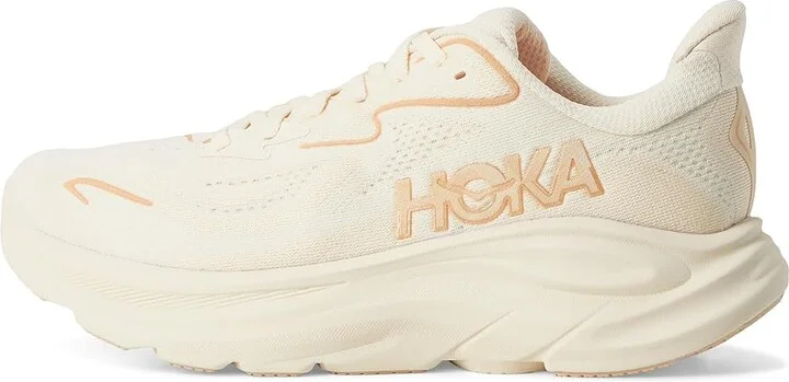 Hoka Clifton 10 Women's Shoes Vanilla/Birch : 9.5 B - Medium - Image 6