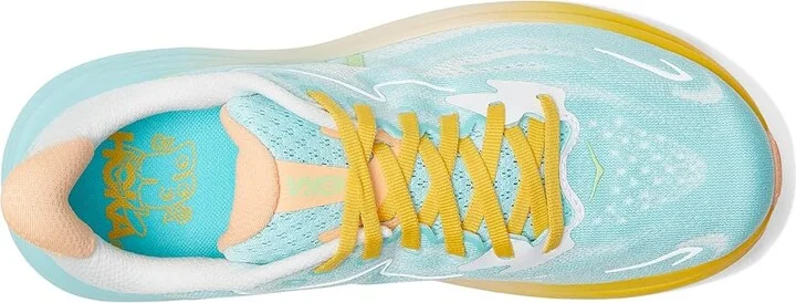 Hoka Clifton 10 Women's Shoes White : 7.5 B - Medium - Image 2