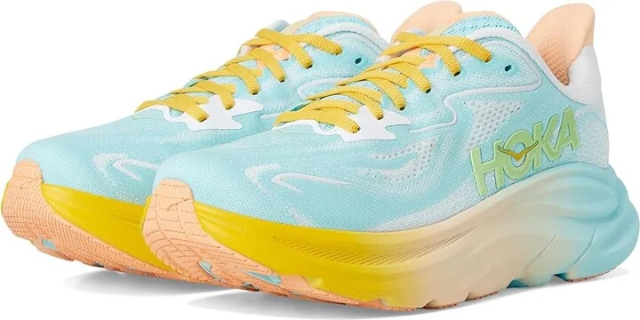 Hoka Clifton 10 Women's Shoes White : 7.5 B - Medium