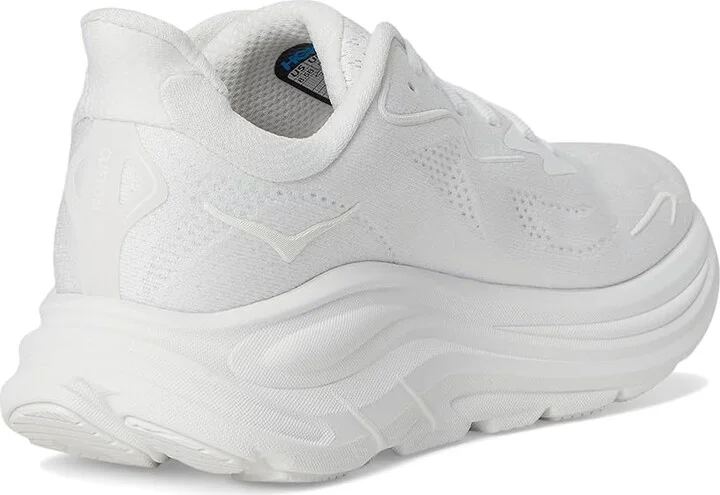 Hoka Clifton 10 Women's Shoes White/White : 8.5 B - Medium - Image 4