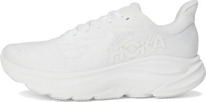 Hoka Clifton 10 Women's Shoes White/White : 8.5 B - Medium - Image 6