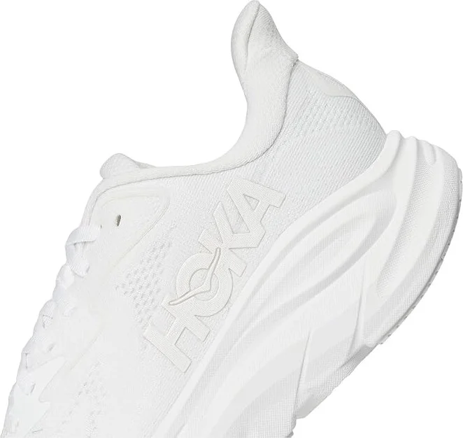Hoka Clifton 10 Women's Shoes White/White : 8.5 B - Medium - Image 7
