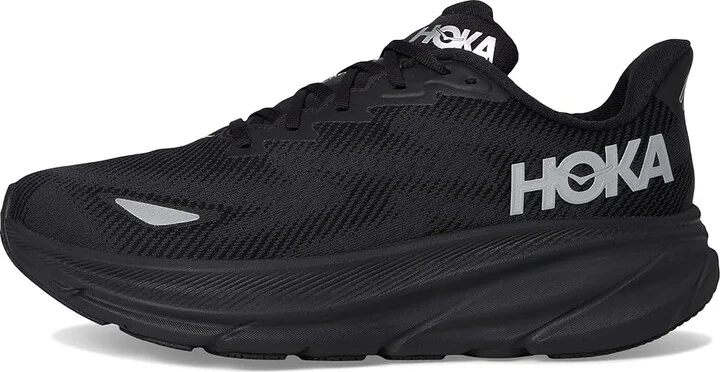 Hoka Clifton 9 GTX(r) Men's Running Shoes Black/Black 1 : 11.5 D - Medium, Synthetic/Textile - Image 6